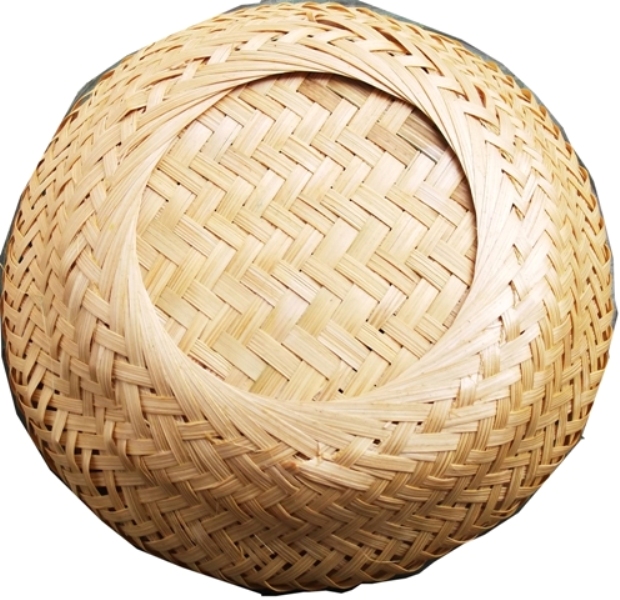 Hand Made Bamboo Fruit Basket
