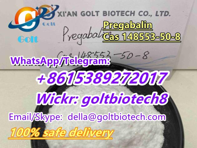 Factory Bulk sale Pregabalin Powder Cas 148553-50-8 free customs clearance 