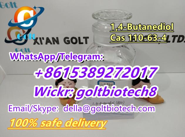 Factory price 1,4-Butanediol Cas 110-63-4 suppliers One four BDO bulk supply 