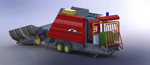 Maize Corn Beet Pulp Tmr Hay Silage Baler and Wrapper Machine