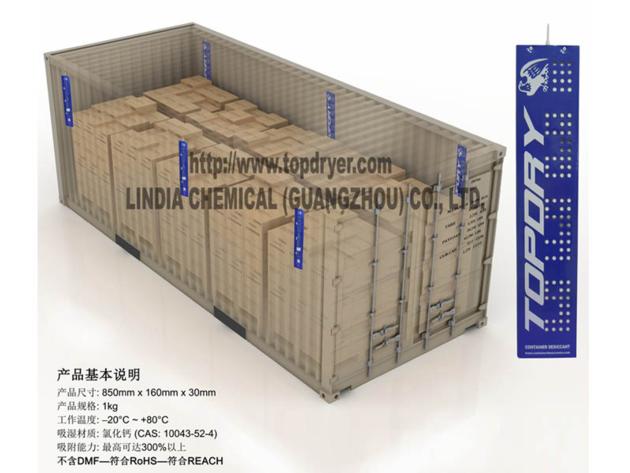 TOPDRY Container Desiccant Compare With 1kg