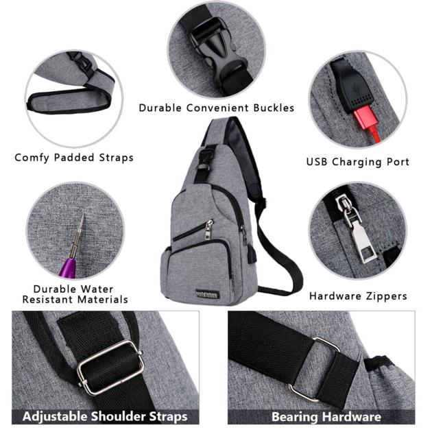 Small Travel Gym Bike Sling Bag