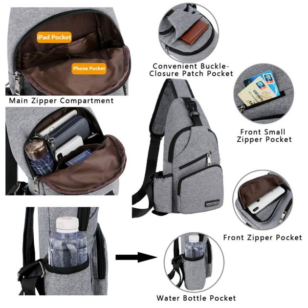 Small Travel Gym Bike Sling Bag