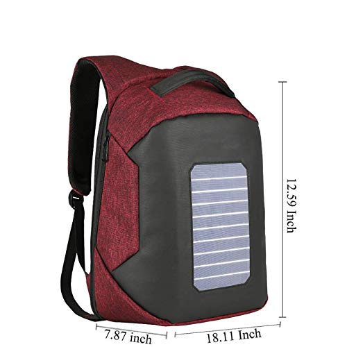 Solar Backpack Waterproof And Anti Theft