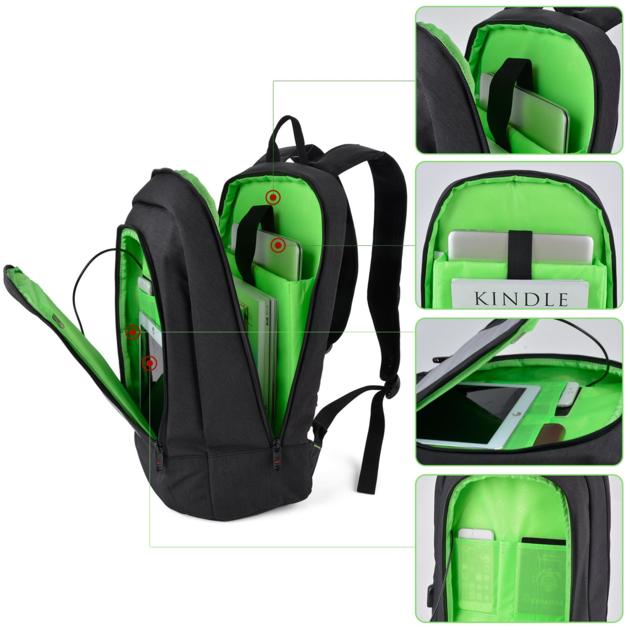 Laptop Backpack Solar Powered Backpack With