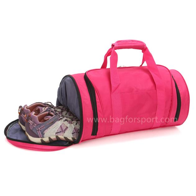 Sports Gym Bag with Shoes Compartment Travel Duffel Bag for Men and Women