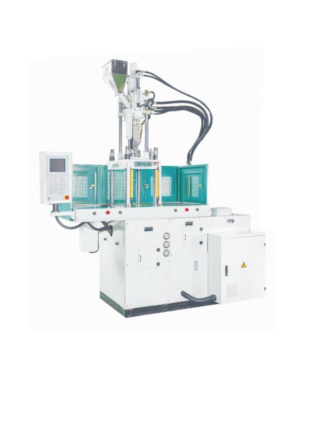 Tube shoulder injection molding machine