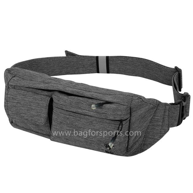 Fanny Pack Waist Bag Travel Pocket Chest Shoulder Bag Running Belt with Separate Pockets, Adjustable