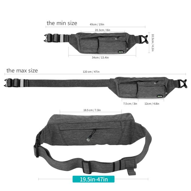 Fanny Pack Waist Bag Travel Pocket