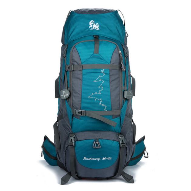 80L Waterproof Lightweight Hiking Backpack Outdoor