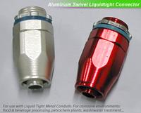 ip67 swivel metal liquid tight connector,swivel conduit fittings for flexible conduits 
