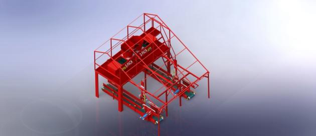 Maize Corn Silage Beet Pulp Tmr Base Double Packing Machine