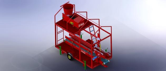 Maize Corn Silage Beet Pulp Tmr Base Single Packing Machine