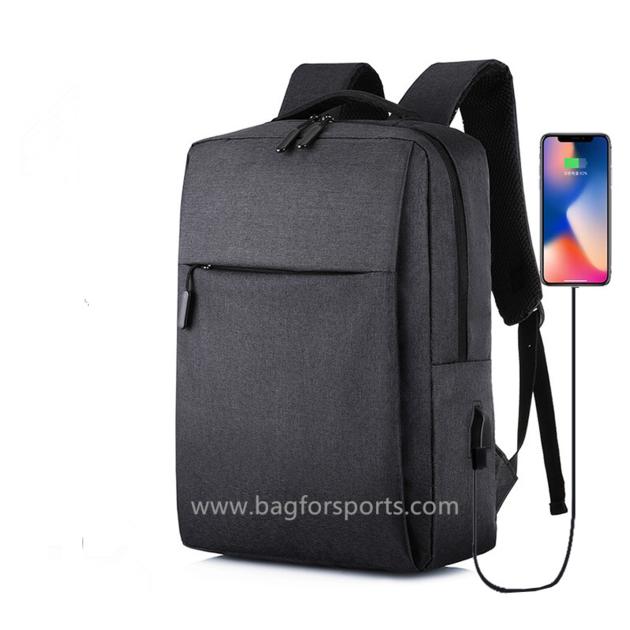 Travel Computer Backpack, Business Laptop Backpack with USB Charging Port，Water Resistant Computer B