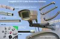 Delikon over braided Flexible Conduit and fittings System For CCTV cables Protection Solutions 