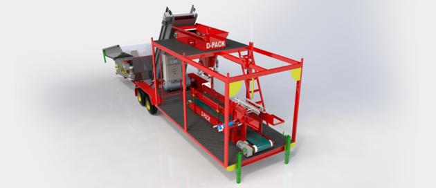Maize Corn Silage Beet Pulp Tmr Packing Machine