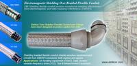 Electromagnetic Shielded Over Braided Flexible Conduit for Variable-frequency drive cable (VFD) 