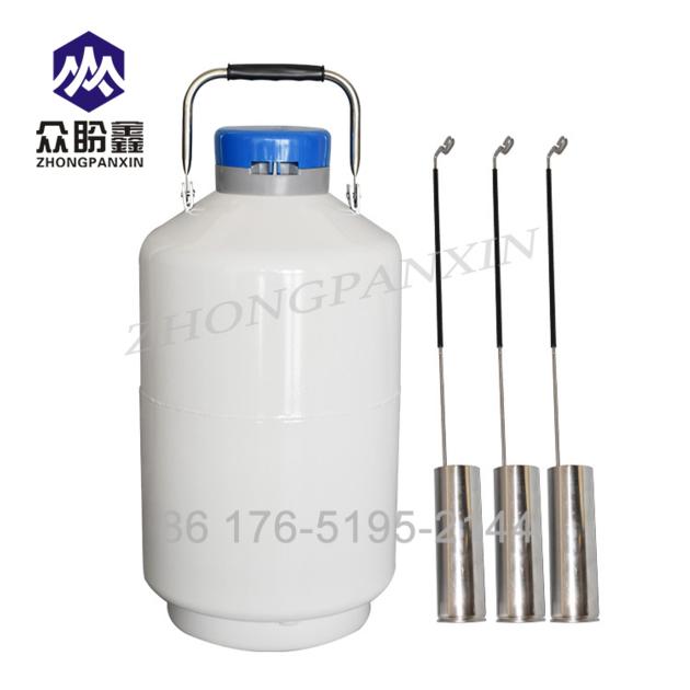 10L Caliber 80mm Liquid Nitrogen Storage