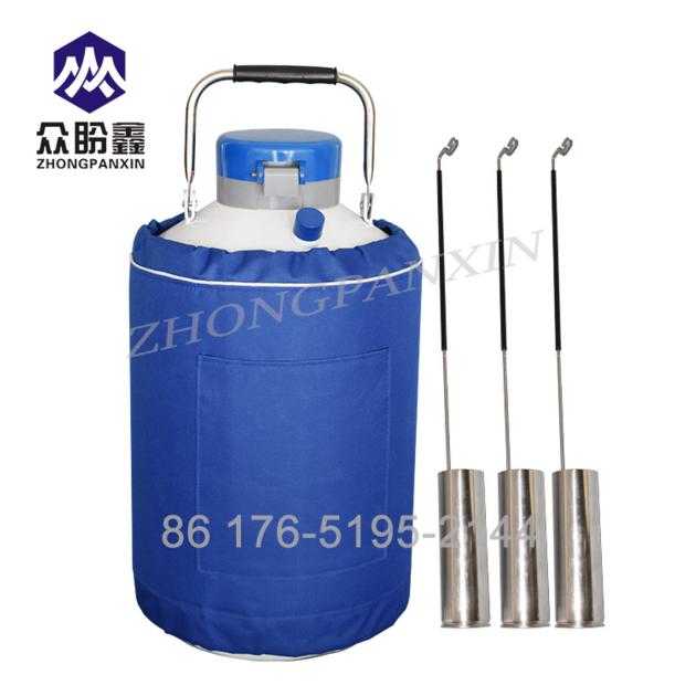 10L Caliber 80mm Liquid Nitrogen Storage