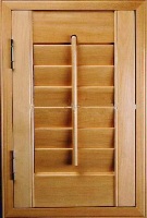wood shutter