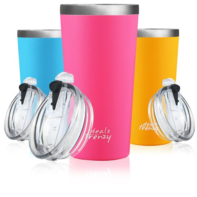 Double Walled Insulated Travel Coffee Mugs