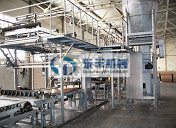 Gypsum board production line