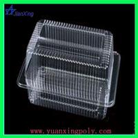 plastic frozen or hot food packaging box