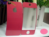 Color Stick Diamond  Screen Protector for iphone4s(front+back+frame)