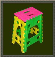 High Quality Plastic Foldable Message Chair