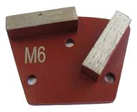 2 segments concrete grinding plates