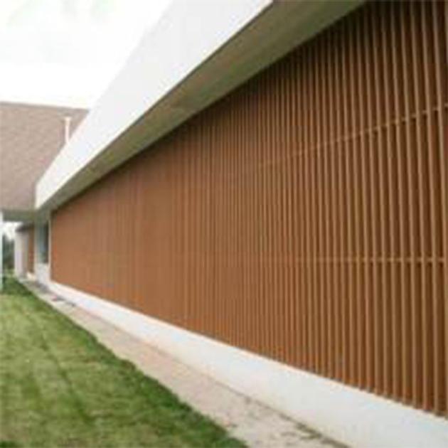 3D Wood Grain Deep Embossing WPC Composite Wall Panel For Sale