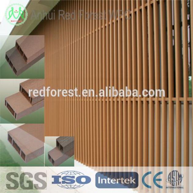 Wood Plastic Composite Panels For Walls WPC House Wall Siding