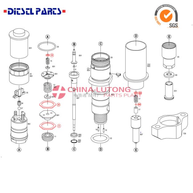 Komatsu Injector 0 445 120 059