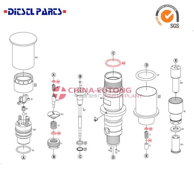 ISLE Diesel Engine Fuel Injector Diesel