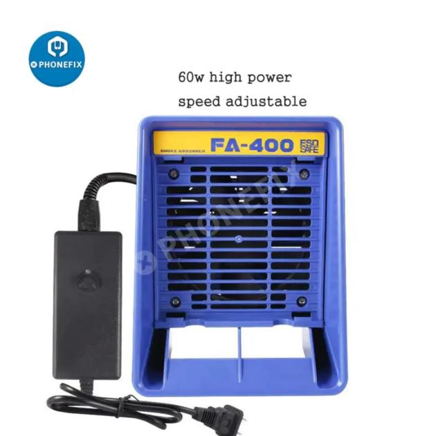 FA-400 Bench Top ESD Fume Extractor Smoking Instrument