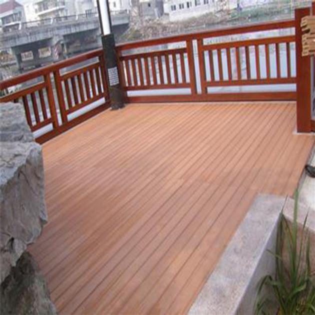 Outdoor WPC Decking With Weather-resistant And Anti-slip