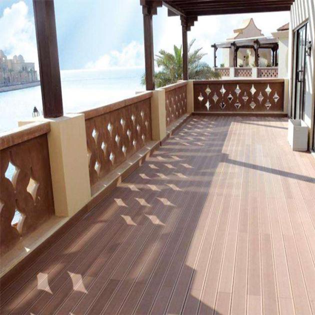 Outdoor WPC Decking With Weather Resistant