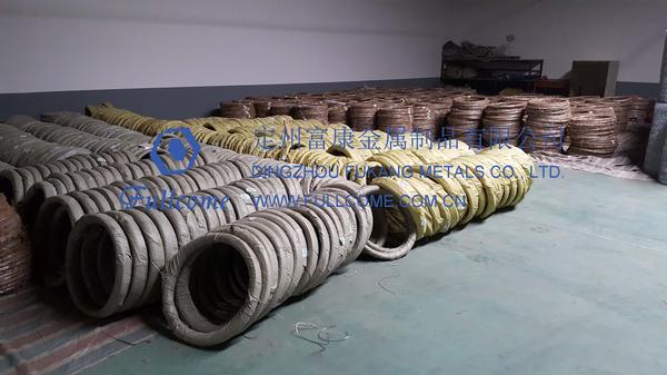 Galvanized wire