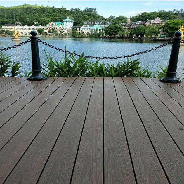 Durable Outdoor WPC Wood Plastic Composite Flooring WPC Decking Prices