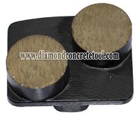 Concrete grinding plates