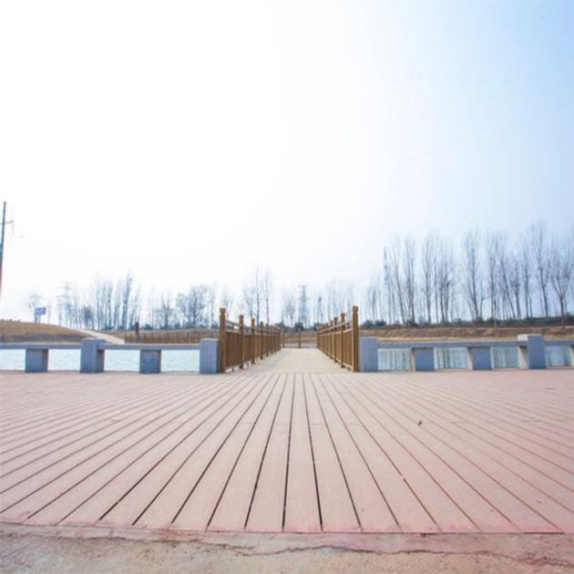 WPC Composite Outdoor Decking Terrace Flooring