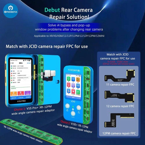  JCID Wide Angle Camera Repair FPC Flex Cable For iPhone XR-12 Pro Max