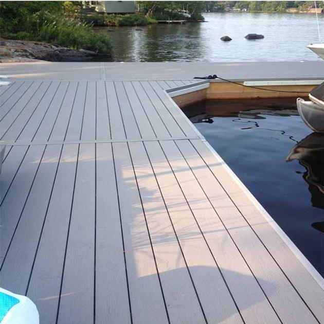 Water Resistant WPC Decking For Outdoor
