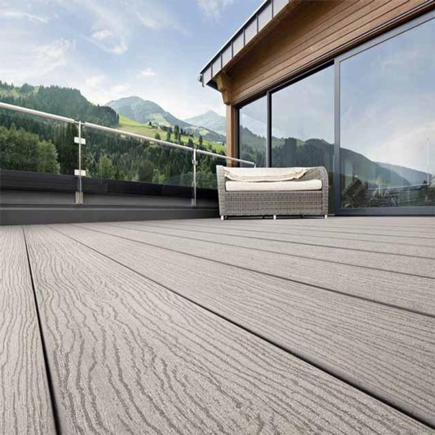 Moisture Proof Wood Plastic Composite Deck