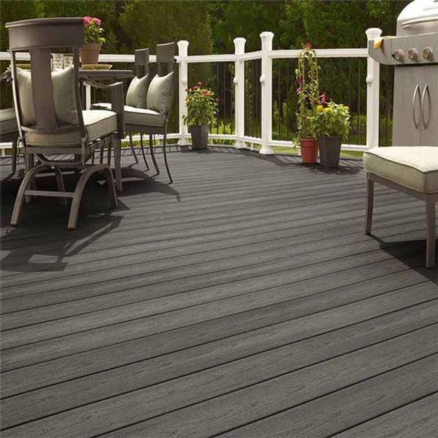 Anti Crack WPC Decking Decoration Outdoor