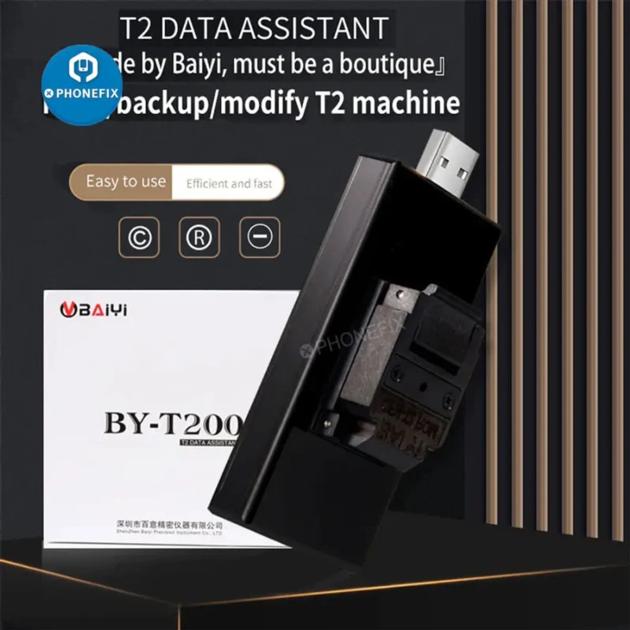  BY-T200 Read Backup Tool Data Assistant for MacBook T2 Chip