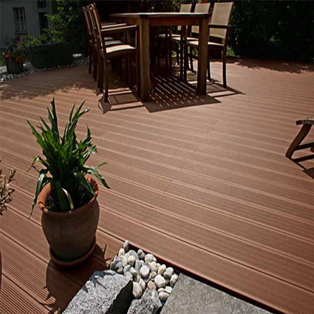 Wood Plastic Composite Board Outdoor Walk Board Decking WPC Decking