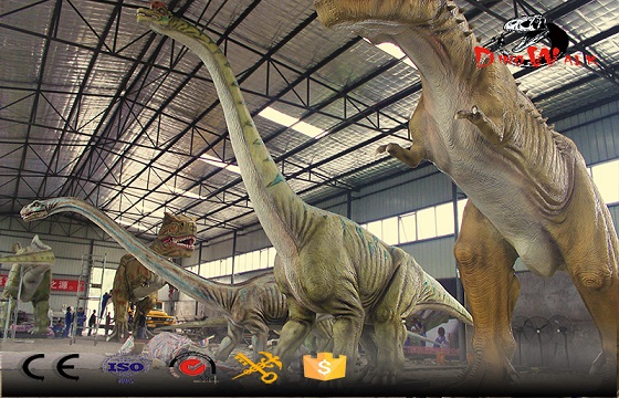 factory direct supply big size animatronic dinosaur simulation model