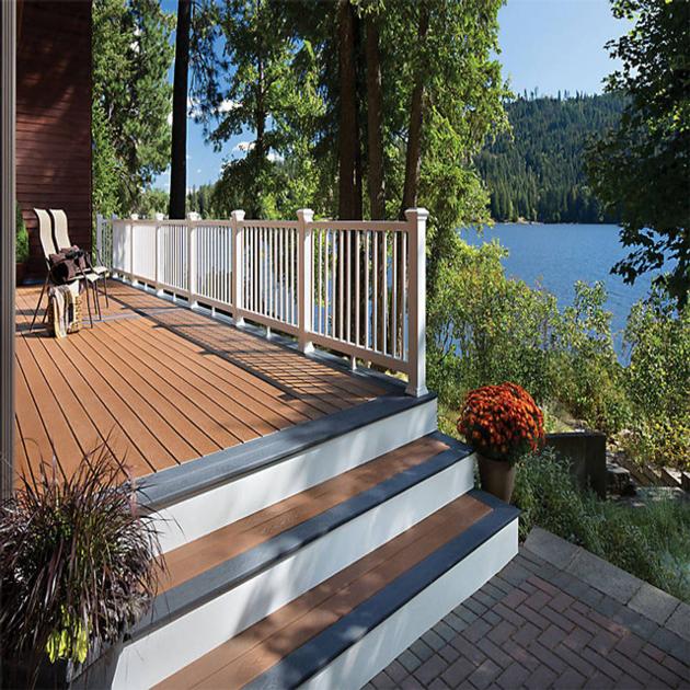 Wood Plastic Composite Flooring for Outdoor, WPC Decking