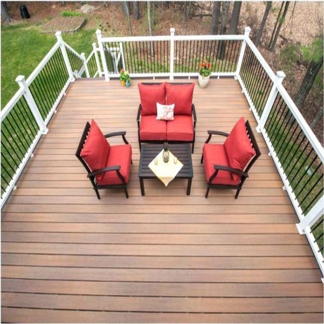 Wood Plastic Composite Flooring For Outdoor